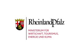 Logo des Landes Rheinland‑Pfalz mit Wappen und dem Schriftzug ‚Rheinland‑Pfalz – Ministerium für Wirtschaft, Verkehr, Landwirtschaft und Weinbau‘