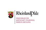 Logo des Landes Rheinland‑Pfalz mit Wappen und dem Schriftzug ‚Rheinland‑Pfalz – Ministerium für Wirtschaft, Verkehr, Landwirtschaft und Weinbau‘